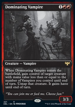 Dominating Vampire⁣ - Innistrad: Double Feature⁣ (Rare)⁣ [421]