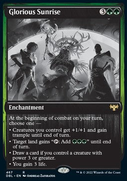 Glorious Sunrise⁣ - Innistrad: Double Feature⁣ (Rare)⁣ [467]