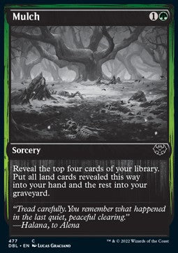 Mulch⁣ - Innistrad: Double Feature⁣ (Common)⁣ [477]
