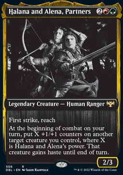 Halana and Alena, Partners⁣ - Innistrad: Double Feature⁣ (Rare)⁣ [506]