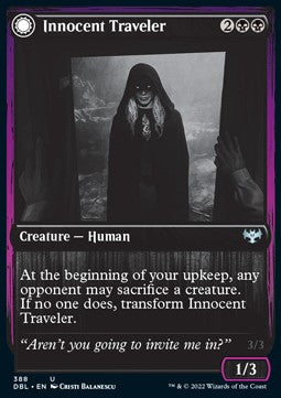 Innocent Traveler // Malicious Invader⁣ - Innistrad: Double Feature⁣ (Uncommon)⁣ [388]