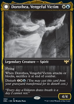 Dorothea, Vengeful Victim // Dorothea's Retribution⁣ - Innistrad: Double Feature⁣ (Rare)⁣ [502]