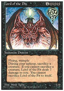 Lord of the Pit⁣ - Fourth Edition⁣ (Rare)
