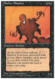 Nether Shadow⁣ - Fourth Edition⁣ (Rare)