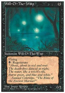 Will-o'-the-Wisp⁣ - Fourth Edition⁣ (Rare)