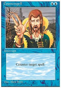 Counterspell⁣ - Fourth Edition⁣ (Uncommon)