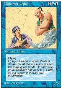 Mahamoti Djinn⁣ - Fourth Edition⁣ (Rare)