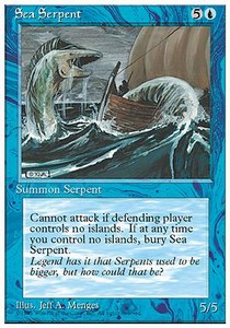 Sea Serpent⁣ - Fourth Edition⁣ (Common)