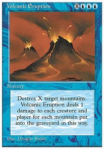 Volcanic Eruption⁣ - Fourth Edition⁣ (Rare)