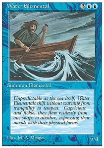 Water Elemental⁣ - Fourth Edition⁣ (Uncommon)