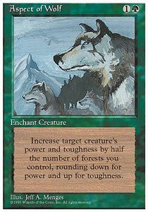 Aspect of Wolf⁣ - Fourth Edition⁣ (Rare)