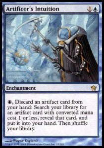 Artificer's Intuition⁣ - Fifth Dawn⁣ (Rare)⁣ [23]