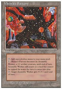 Mishra's Factory⁣ - Fourth Edition⁣ (Uncommon)