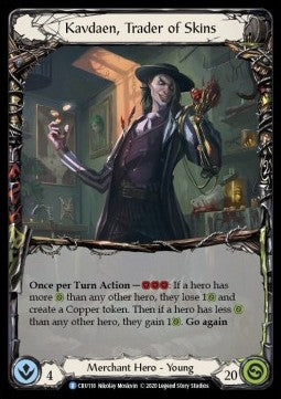 Kavdaen, Trader of Skins (Normal)⁣ - Crucible of War - First⁣ (Rare)⁣ [CRU118]
