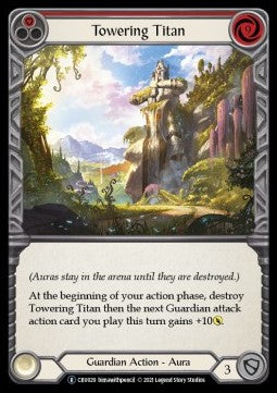 Towering Titan (Red) (Normal)⁣ - Crucible of War - Unlimited⁣ (Rare)⁣ [CRU029]