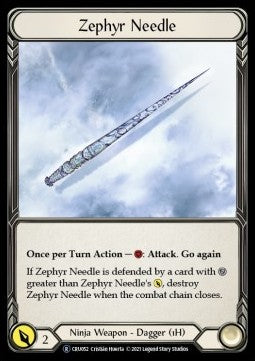 Zephyr Needle (Normal)⁣ - Crucible of War - Unlimited⁣ (Rare)⁣ [CRU052]