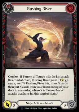 Rushing River (Red) (Normal)⁣ - Crucible of War - Unlimited⁣ (Rare)⁣ [CRU060]