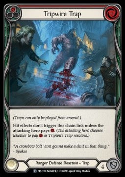 Tripwire Trap (Normal)⁣ - Crucible of War - Unlimited⁣ (Rare)⁣ [CRU126]