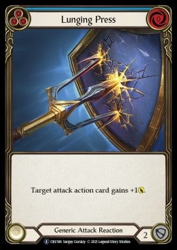 Lunging Press (Normal)⁣ - Crucible of War - Unlimited⁣ (Rare)⁣ [CRU186]