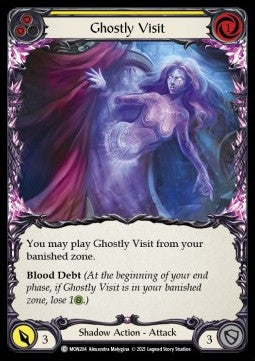 Ghostly Visit (Yellow) (Rainbow Foil)⁣ - Monarch - First⁣ (Common)⁣ [MON204]