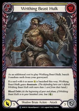 Writhing Beast Hulk (Yellow) (Normal)⁣ - Monarch - Unlimited⁣ (Rare)⁣ [MON130]