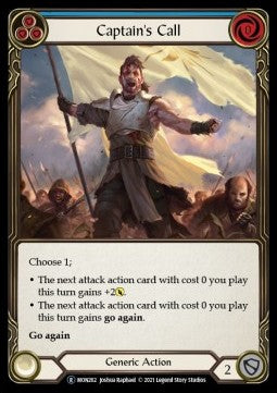 Captain's Call (Blue) (Normal)⁣ - Monarch - Unlimited⁣ (Rare)⁣ [MON262]