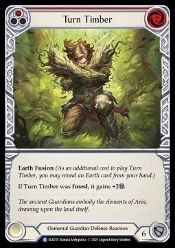 Turn Timber (Red) (Normal)⁣ - Tales of Aria - First⁣ (Rare)⁣ [ELE010]
