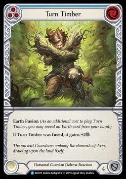 Turn Timber (Blue) (Normal)⁣ - Tales of Aria - First⁣ (Rare)⁣ [ELE012]