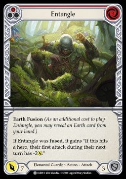 Entangle (Red) (Rainbow Foil)⁣ - Tales of Aria - First⁣ (Common)⁣ [ELE013]