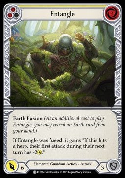Entangle (Yellow) (Rainbow Foil)⁣ - Tales of Aria - First⁣ (Common)⁣ [ELE014]