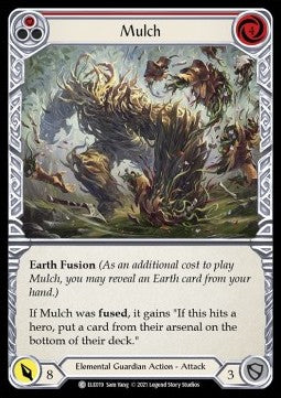 Mulch (Red) (Rainbow Foil)⁣ - Tales of Aria - First⁣ (Common)⁣ [ELE019]