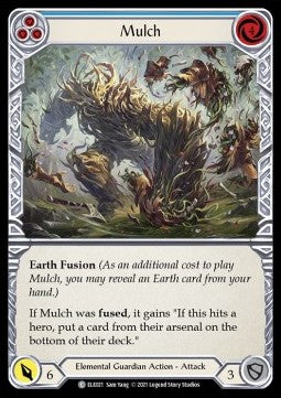 Mulch (Blue) (Rainbow Foil)⁣ - Tales of Aria - First⁣ (Common)⁣ [ELE021]