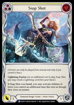 Snap Shot (Yellow) (Normal)⁣ - Tales of Aria - First⁣ (Rare)⁣ [ELE042]