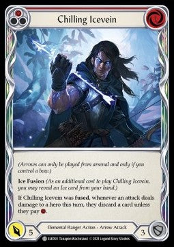 Chilling Icevein (Red) (Rainbow Foil)⁣ - Tales of Aria - First⁣ (Common)⁣ [ELE050]