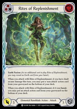 Rites of Replenishment (Yellow) (Rainbow Foil)⁣ - Tales of Aria - First⁣ (Common)⁣ [ELE080]