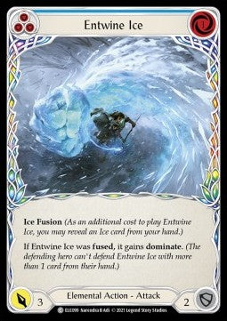 Entwine Ice (Blue) (Rainbow Foil)⁣ - Tales of Aria - First⁣ (Common)⁣ [ELE099]