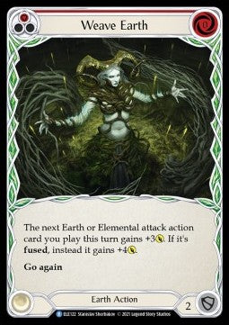Weave Earth (Red) (Normal)⁣ - Tales of Aria - First⁣ (Rare)⁣ [ELE122]