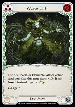 Weave Earth (Blue) (Normal)⁣ - Tales of Aria - First⁣ (Rare)⁣ [ELE124]
