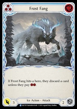 Frost Fang (Blue) (Rainbow Foil)⁣ - Tales of Aria - First⁣ (Rare)⁣ [ELE150]