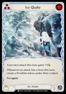 Ice Quake (Blue) (Normal)⁣ - Tales of Aria - First⁣ (Rare)⁣ [ELE153]