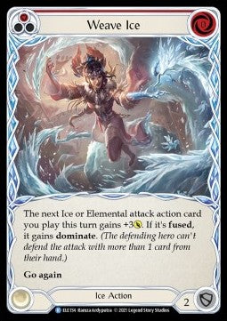 Weave Ice (Red) (Normal)⁣ - Tales of Aria - First⁣ (Rare)⁣ [ELE154]