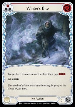 Winters Bite (Red) (Rainbow Foil)⁣ - Tales of Aria - First⁣ (Common)⁣ [ELE169]