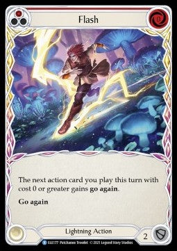 Flash (Red) (Normal)⁣ - Tales of Aria - First⁣ (Rare)⁣ [ELE177]