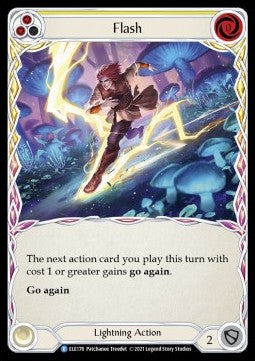 Flash (Yellow) (Normal)⁣ - Tales of Aria - First⁣ (Rare)⁣ [ELE178]