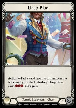 Deep Blue (Cold Foil)⁣ - Tales of Aria - First⁣ (Common)⁣ [ELE234]
