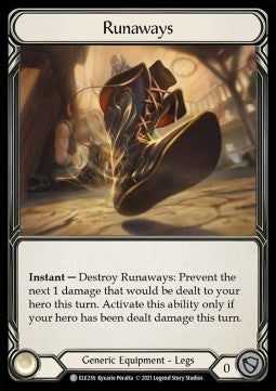Runaways (Cold Foil)⁣ - Tales of Aria - First⁣ (Common)⁣ [ELE236]