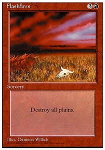 Flashfires⁣ - Fourth Edition⁣ (Uncommon)