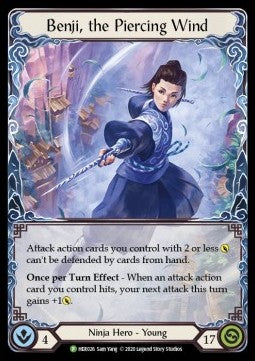 Benji, the Piercing Wind (Cold Foil)⁣ - Hero Promos⁣ (Promo)⁣ [026]