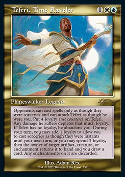 Teferi, Time Raveler - Secret Lair Drop Series: Out of Time Superdrop (Rare) [SLDOT-252]