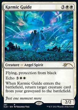 Karmic Guide⁣ - Secret Lair Drop Series: Out of Time Superdrop⁣ (Rare)⁣ [281]